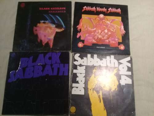 Black Sabbath Lot of 4 Albums!